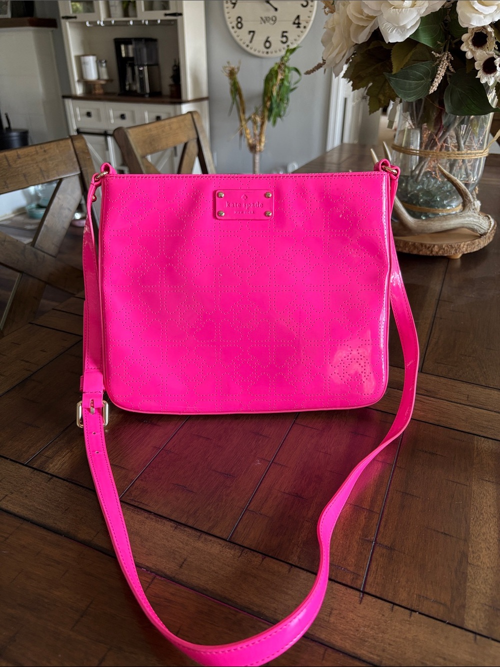 kate spade Neon Pink Crossbody Bag